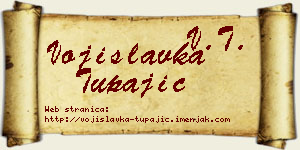 Vojislavka Tupajić vizit kartica